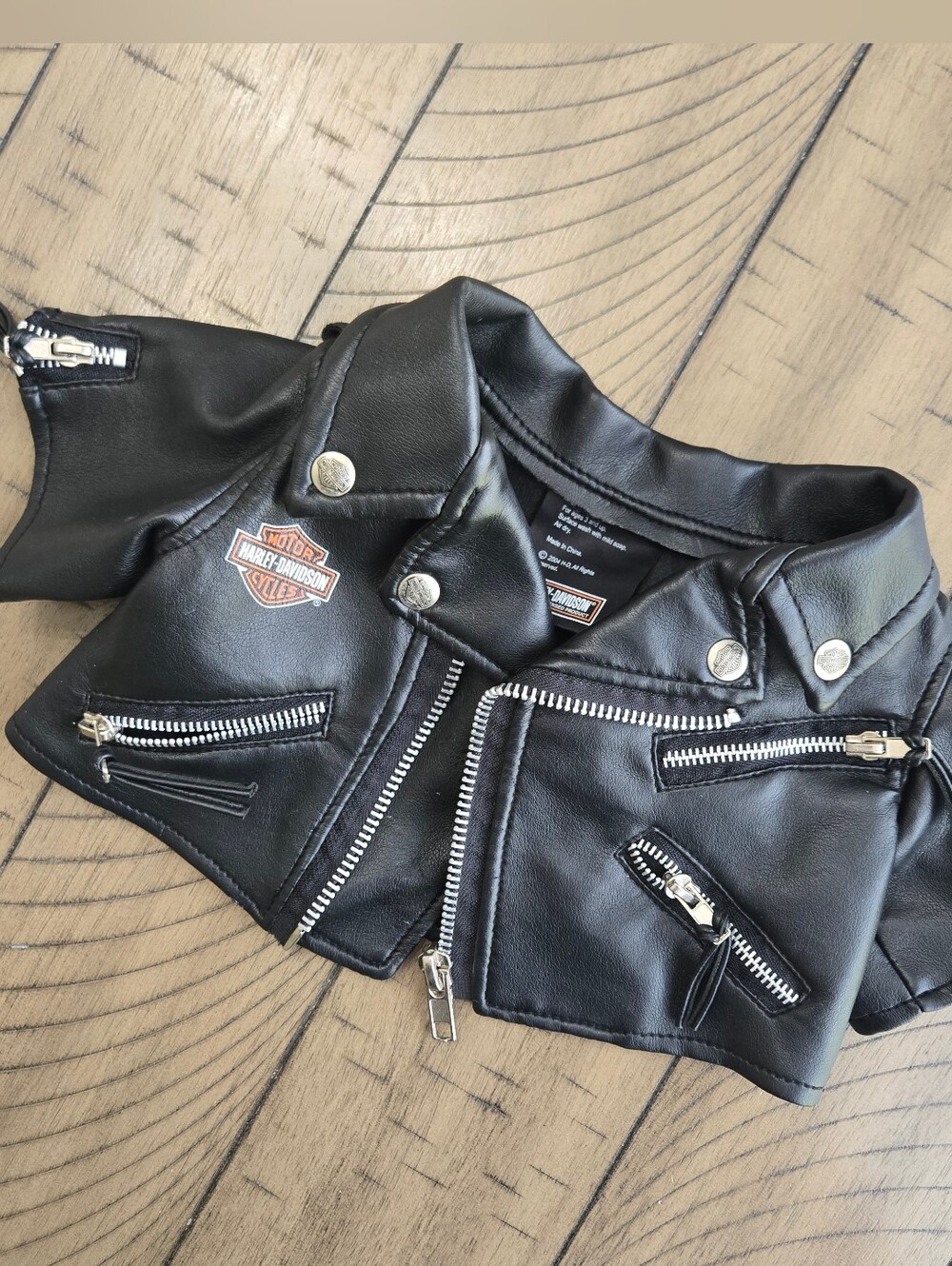 Harley-Davidson BAB Faux Leather Biker Jacket